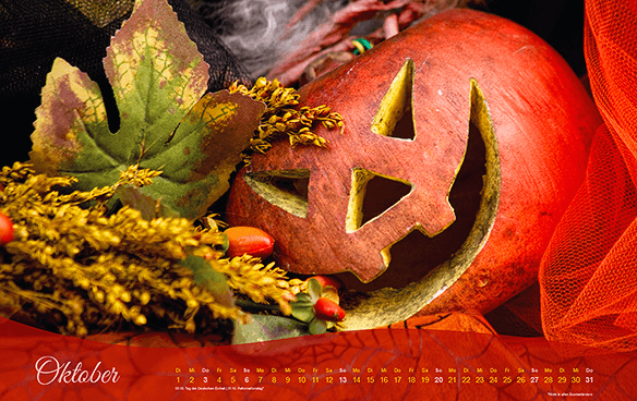 Kalendermotiv Oktober
